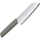 Swiss Army Brands 2024 Victorinox Kitchen Swiss Modern 7In Santoku Knife With Granton Blade Olive-Green VIC-6.9056.17K6B - alternate 3